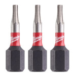 Биты ударные 3 шт Milwaukee Shockwave TX BO8 25 мм 4932500370