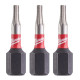 Биты ударные 3 шт Milwaukee Shockwave TX BO8 25 мм 4932500370