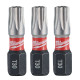 Биты ударные 3 шт Milwaukee Shockwave TX BO30 25 мм 4932500376