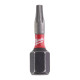 Биты ударные 25 шт Milwaukee Shockwave T10 25 мм 4932500398 - изображение 2