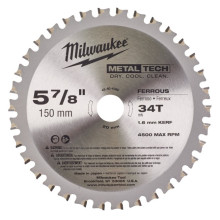 Диск пильний по металу Milwaukee CSB PM 150х20х34 4932501140