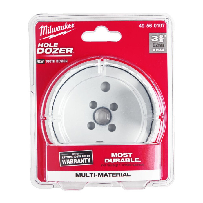 Біметалева коронка по металу Milwaukee Hole Dozer Holesaw 92 мм 49560197 - зображення 2
