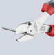 Бокорезы особой мощности хромированные KNIPEX 180 мм 74 05 180 - изображение 2