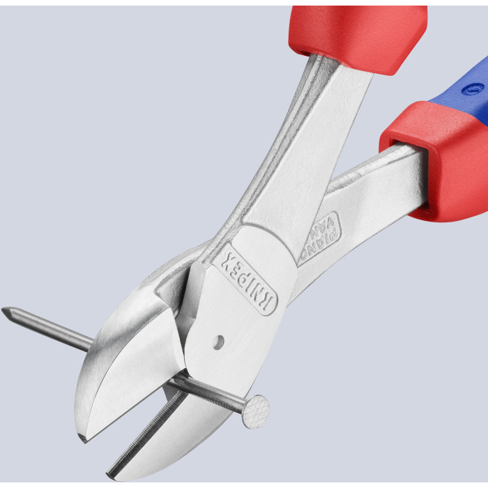 Кусачки боковые особой мощности хромированные KNIPEX 250 мм 74 05 250 - изображение 3