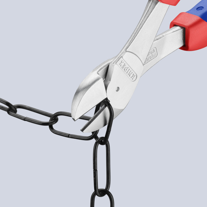 Кусачки боковые особой мощности хромированные KNIPEX 250 мм 74 05 250 - изображение 5