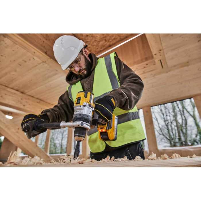 Дриль-шуруповерт ударний акумуляторний DeWALT DCD1007H2T - зображення 10