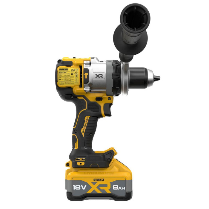 Дриль-шуруповерт ударний акумуляторний DeWALT DCD1007WW1T - зображення 5