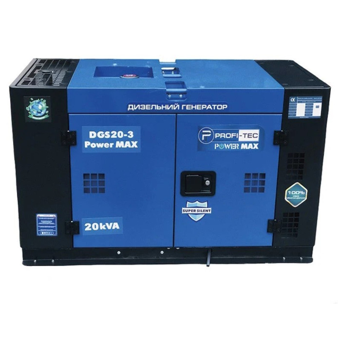 Генератор дизельный PROFI-TEC Power MAX DGS-20-3 - изображение 3
