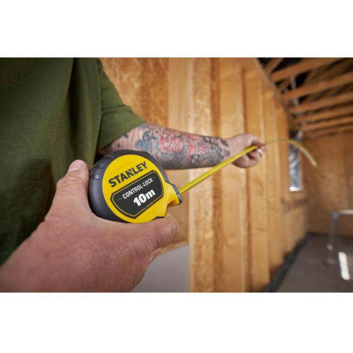 Рулетка STANLEY Control-Lock 10 м 25 мм STHT37241-3 - изображение 10