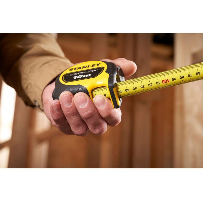 Рулетка STANLEY Control-Lock 10 м 25 мм STHT37241-3 - изображение 8