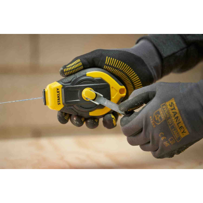 Шнур разметочный в комплекте с меловым порошком и подвесным уровнем STANLEY FatMax 30 м STHT47312-0 - изображение 16